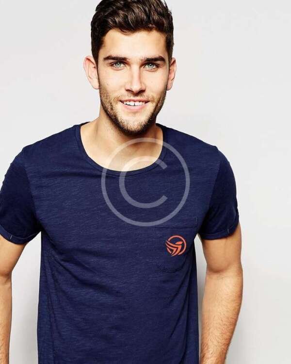 Blue Logo T-Shirt